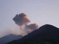 Eruption des Stromboli